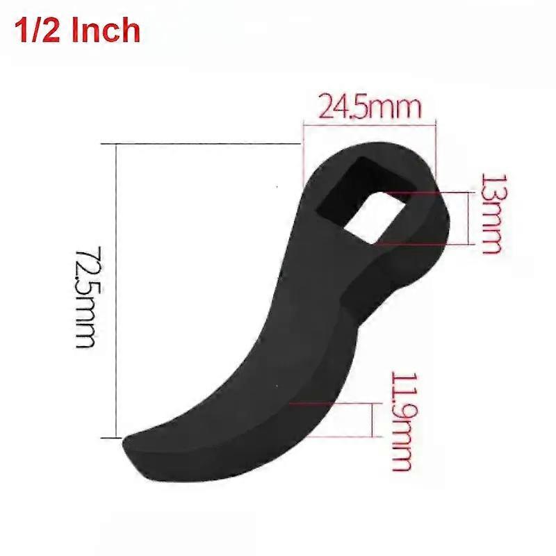 Tool Crowbar Adapter Head 1/2 Inch Drive Ratchet or Open End Wrench Suitable for Your Toolbox, DIY ToolsAxle shaft removal