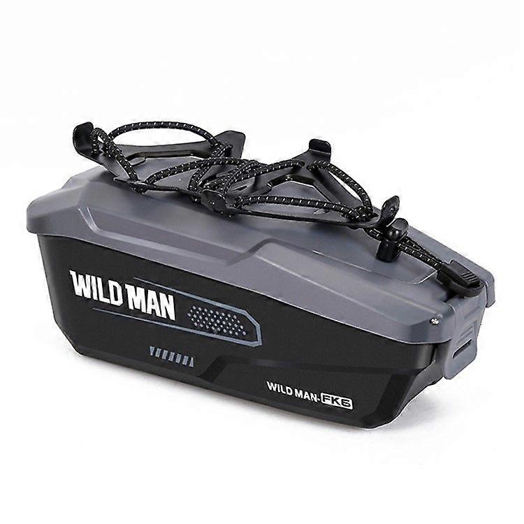1L Bike Frame Bag Quick Release PC Shell Front Tube Bag with Elastic Strap Phone Holder