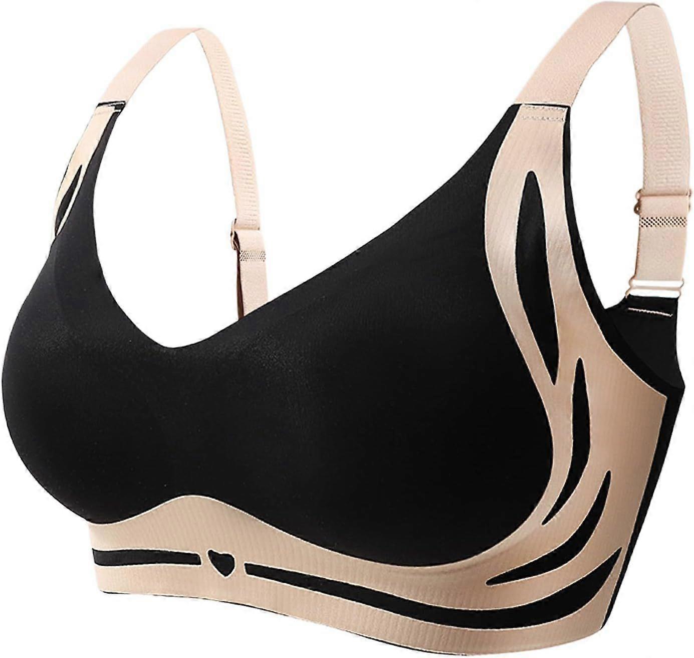 2025 Latest Model  Super Gather Bra Full Coverage Bralettes Wireless Push Up Bra