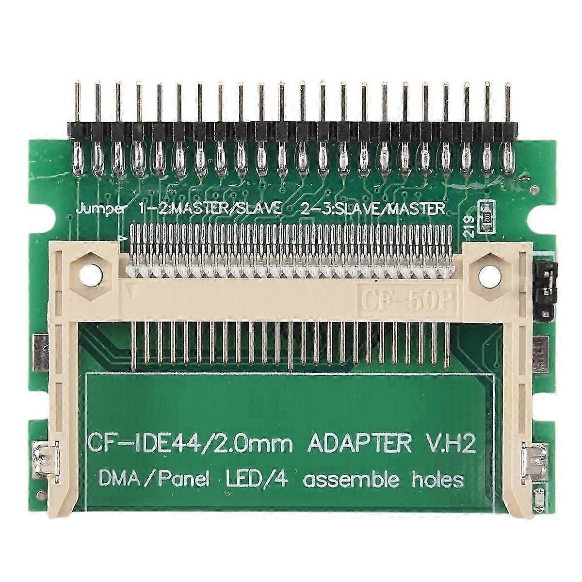Kompakt Flash Karttan IDE 44 Pin 2 Mm Erkek 2,5 İnç HDD Önyüklenebilir Adaptör Dönüştürücü