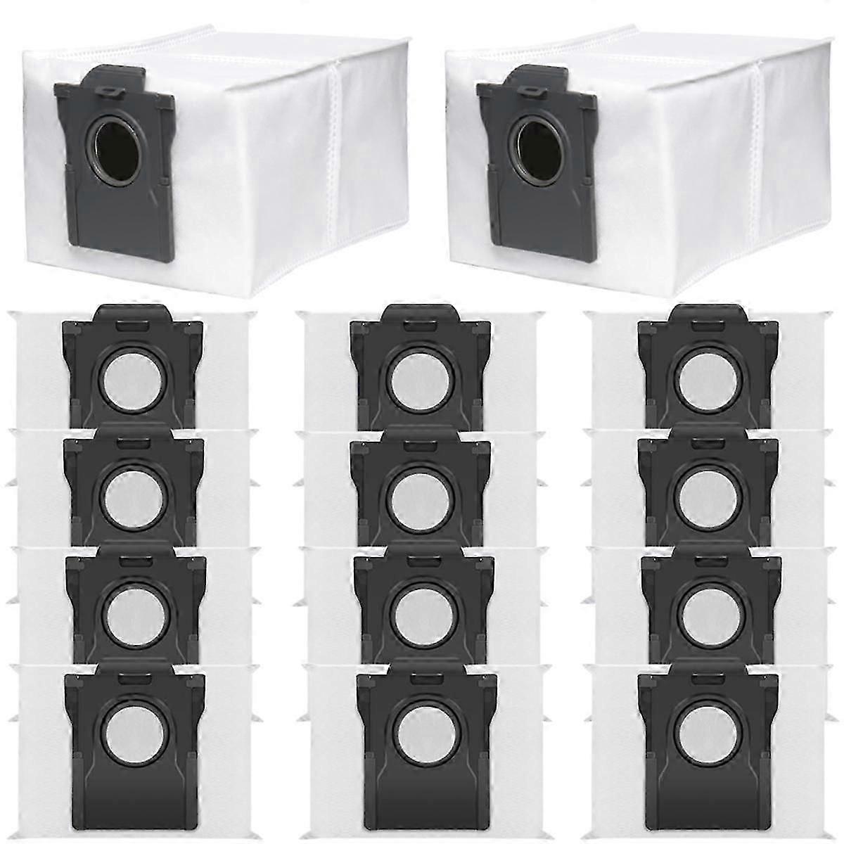 Combattibile per L10S Pro / X30 Ultra / X40 Ultra Robot Vacuum Svuotamento automatico Bas, 3,2 litri di grande capacità