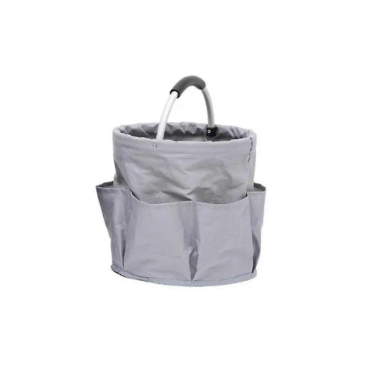 Grey Portable Foldable Storage Bag Gardening Tool Bag