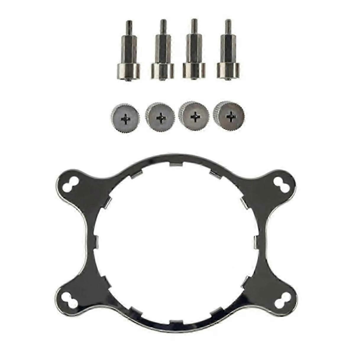 CPU Cooler Fan Bracket Heatsink Holder Computer Components Back Plate Replacement Cooling Support H