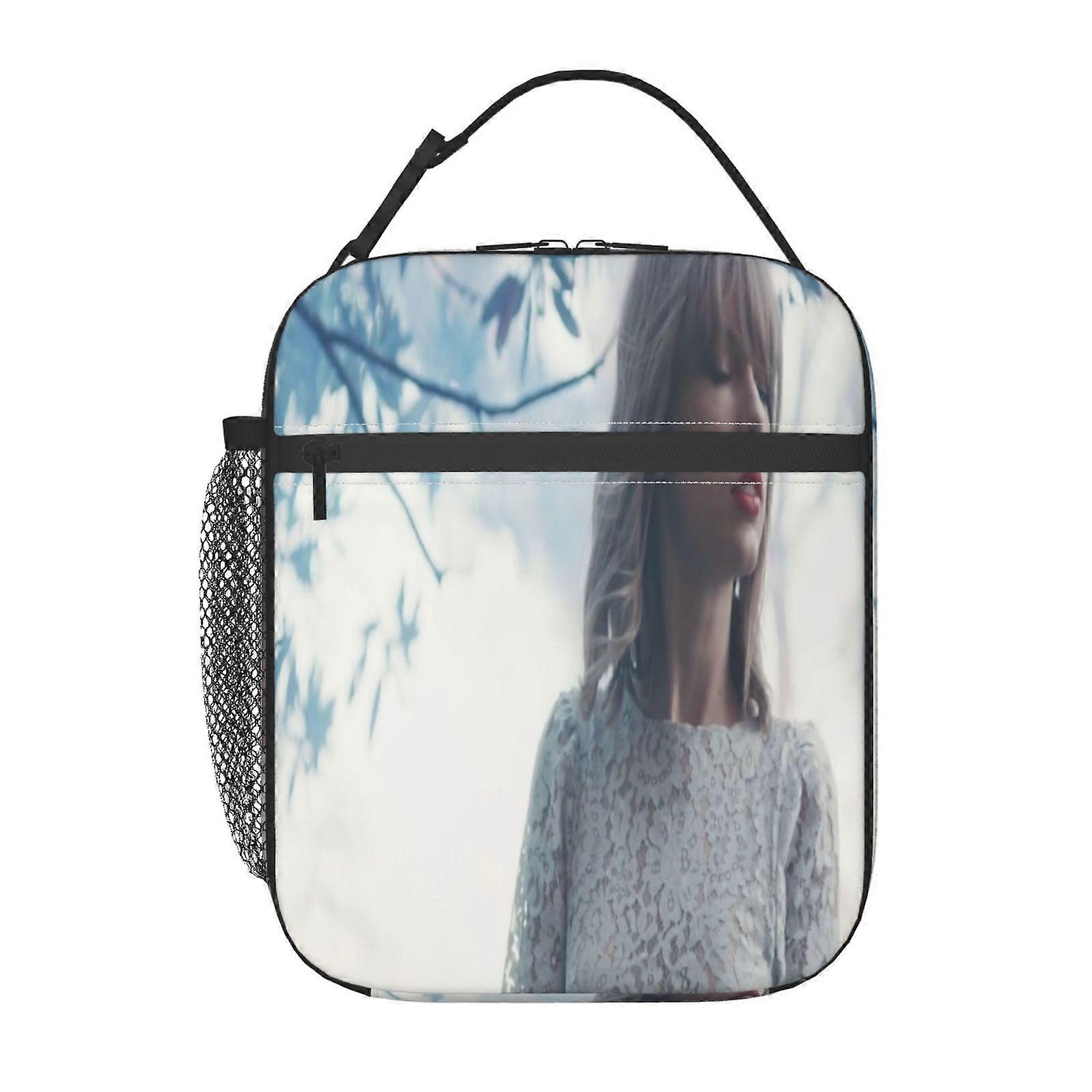 t108 Taylor Swift Lunch Bag with Built-in Cutting Board, Innovative All-in-One Design for Outdoor Enthusiasts y108