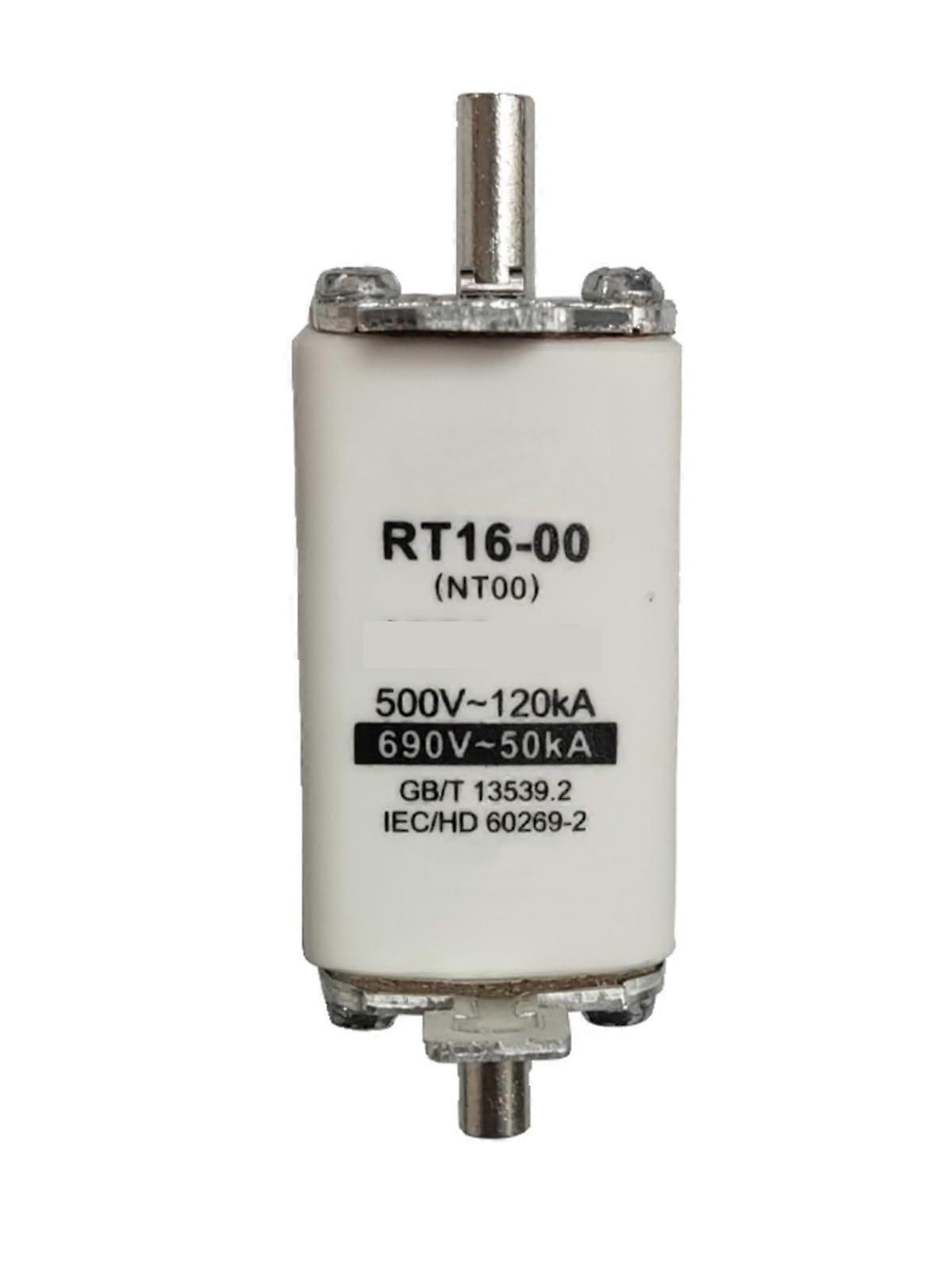Fuse NT00RT16-00 500V 690V Fuse NTOO 125A 150A 160A Specifications for Electrical Applications