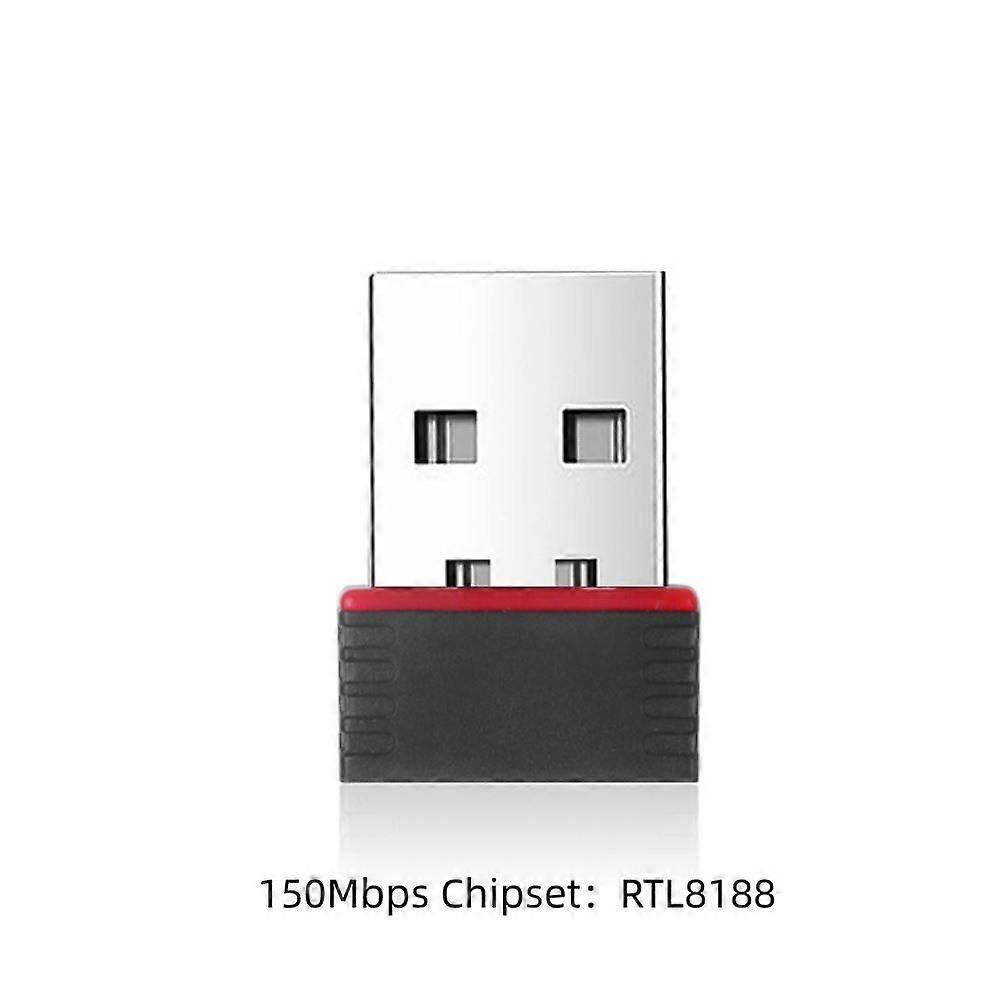 Wireless Mini USB Wifi Adapter 150Mbps RTL8188 MT7601 USB Wifi Receiver Dongle Network Card Adaptor (Options RTL8188)