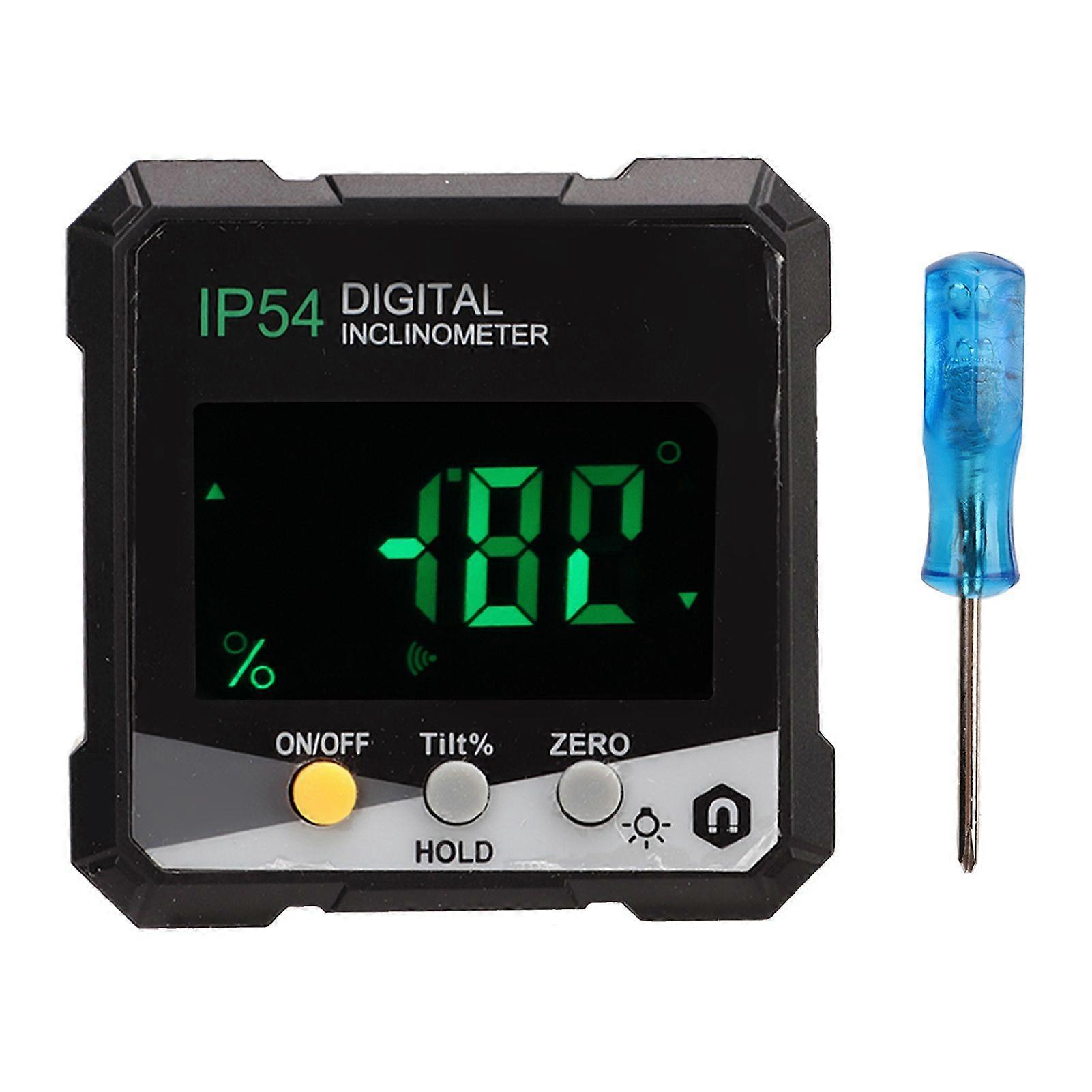 2025 Latest Model  Digital Inclinometer LCD Display Protractor Magnetic Level
