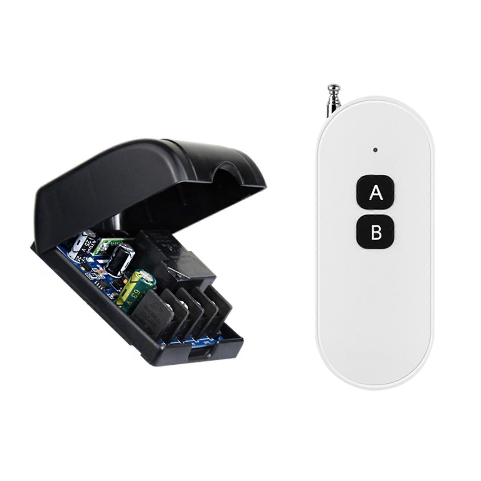 Universal Remote Control 433Mhz 315Mhz RF Receiver Transmitter Wireless RF Remote for Water Pump DC12-48V 30A
