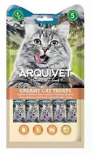 Arquivet Creamy Liquid Snack with Chicken and Salmon for Cats