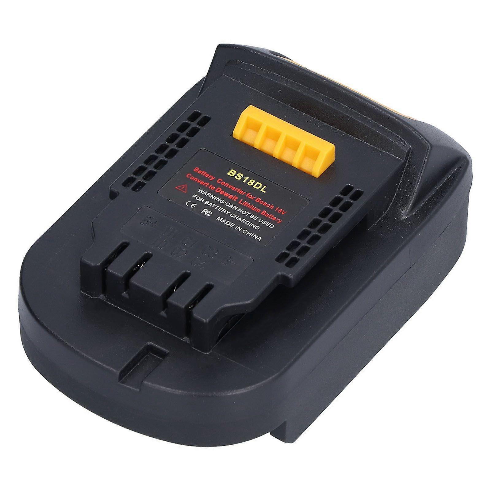 Υψηλής ποιότητας BS18DL Power Tool Battery Adapter για Bosch 18V to Dew...