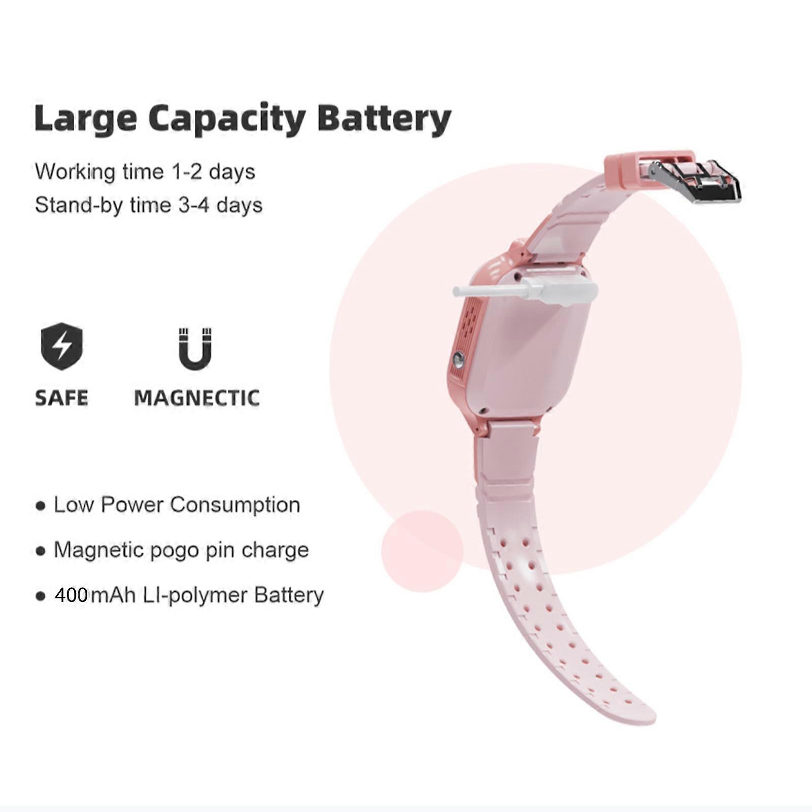 LT37 4G Kids Smart Phone Call Watch Video Chat LBS GPS WiFi SOS Monitor Camera IP67 Waterproof Clock Child Voice Chat Baby Smartwatch With SIM Card S
