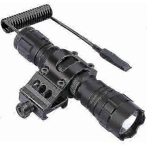 Rare Led Flashlight Bead, Tactical Led Flashlight, 1 Flashlight Mode Light, With 45 Mount Button Switch, Side Shift Ring