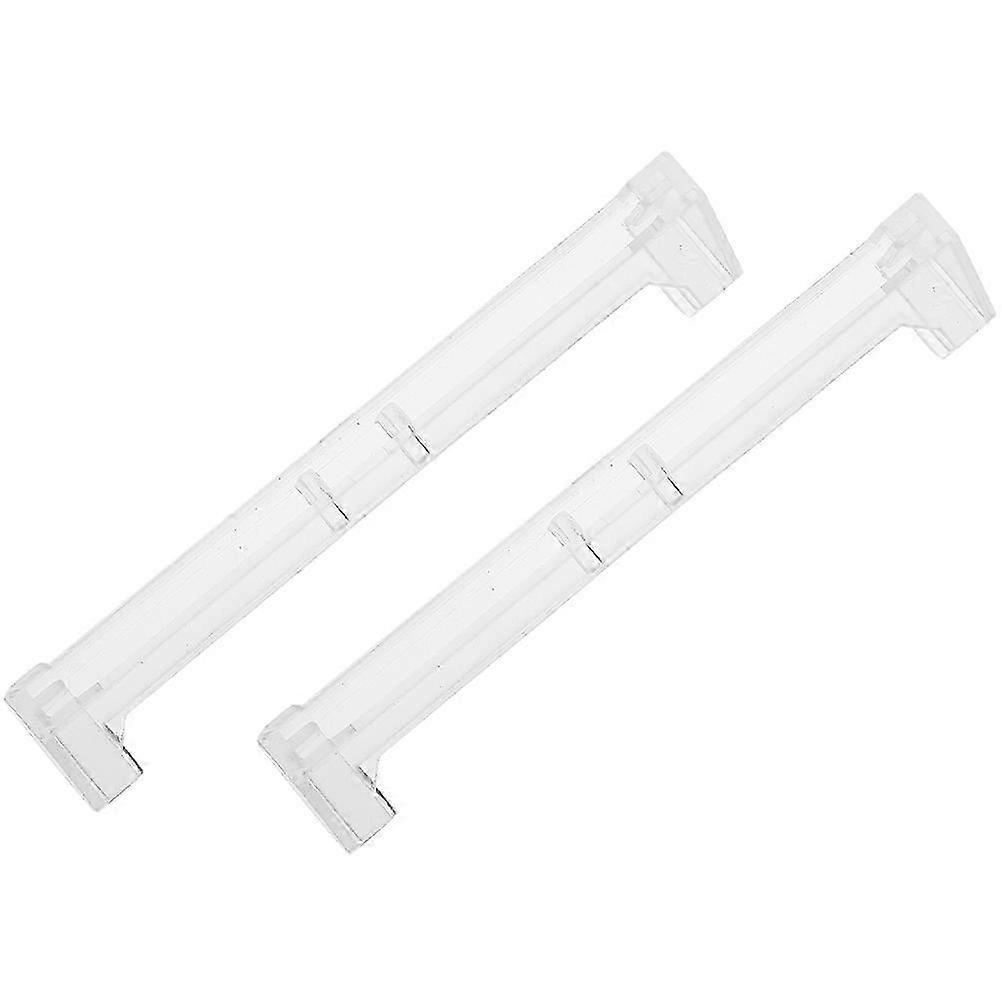 2 Pcs Clear Frame Blind Cover Corner Vertical Blind Valance Corners Blind Corner Frame Blinds Parts
