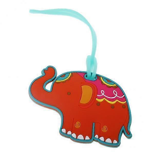 4x Cartoon Tag Suitcase Label Name Address ID Baggage Travel