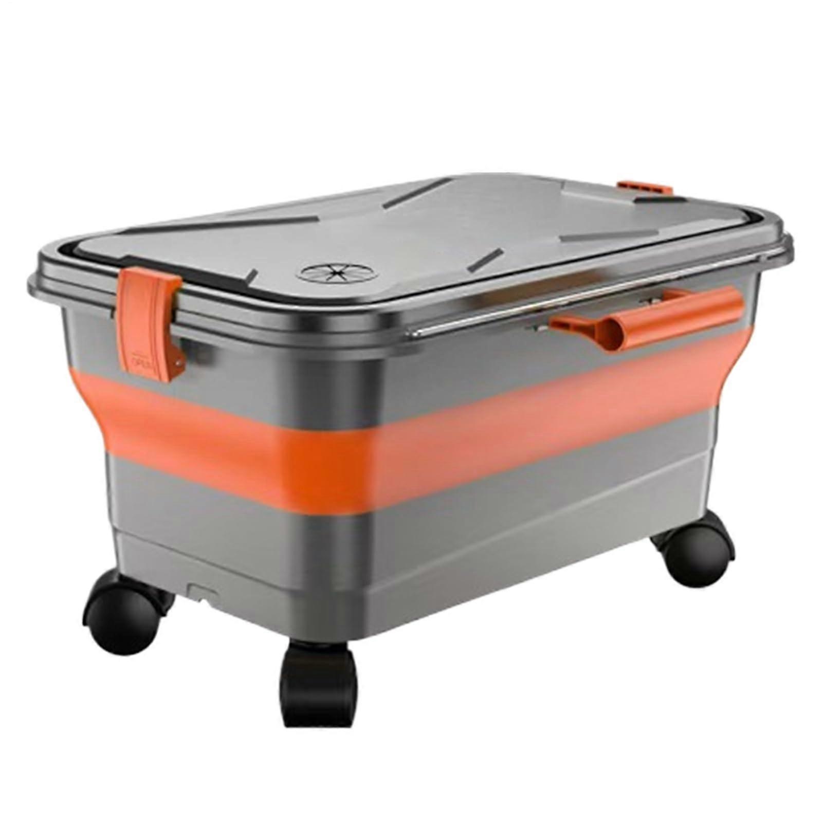 Water tanks for mobile detailing – 22 l foldable organizer with 360degree wheels