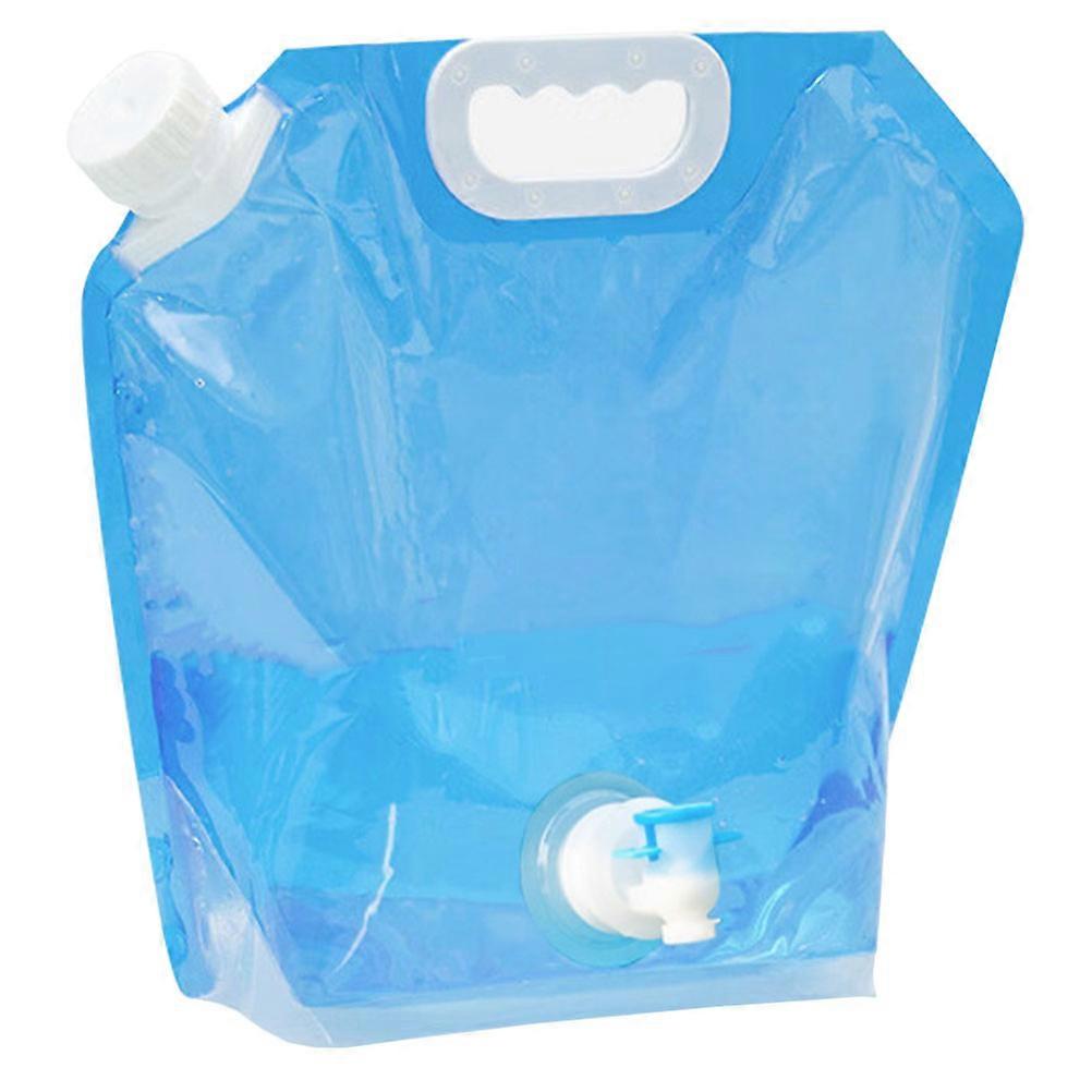 Collapsible Water Container with Faucet for Camping, Hiking, Road Trips and Outdoor Adventures