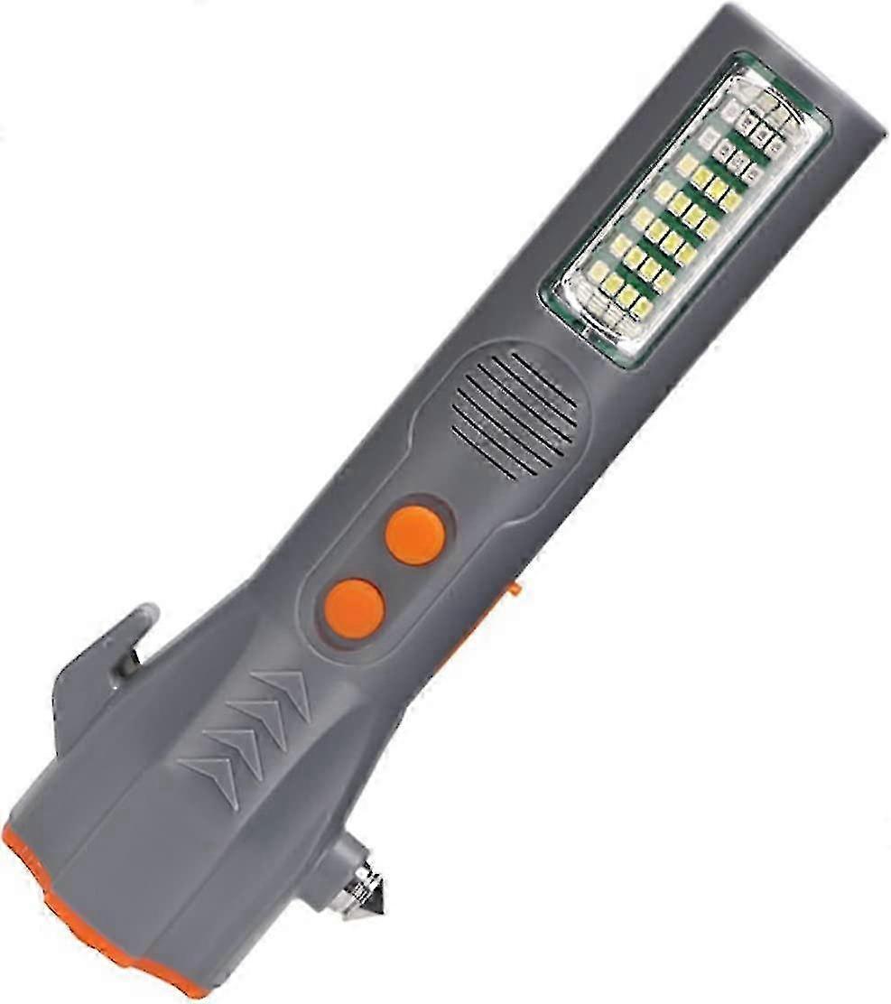 LED Work Light with Safety Hammer, Magnetic Base Emergency Escape Tool