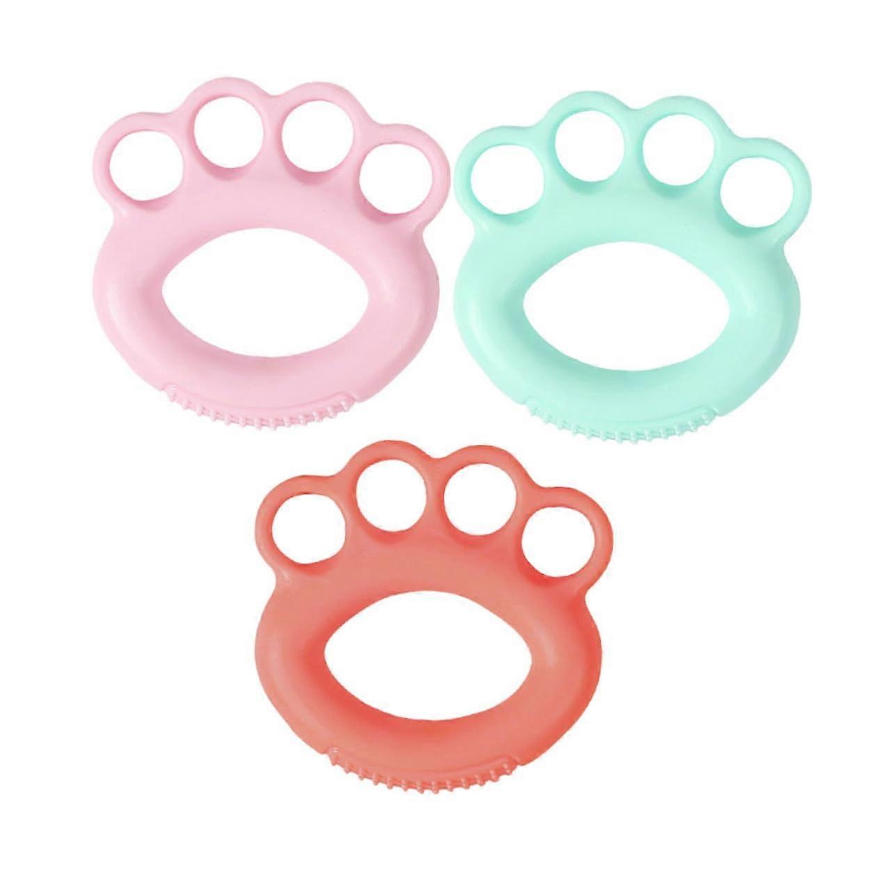 Grip Ring Hand Muscle Developer - 3 Pack Finger Grip Strength Trainer for Improved Hand Grip and Forearm Strength