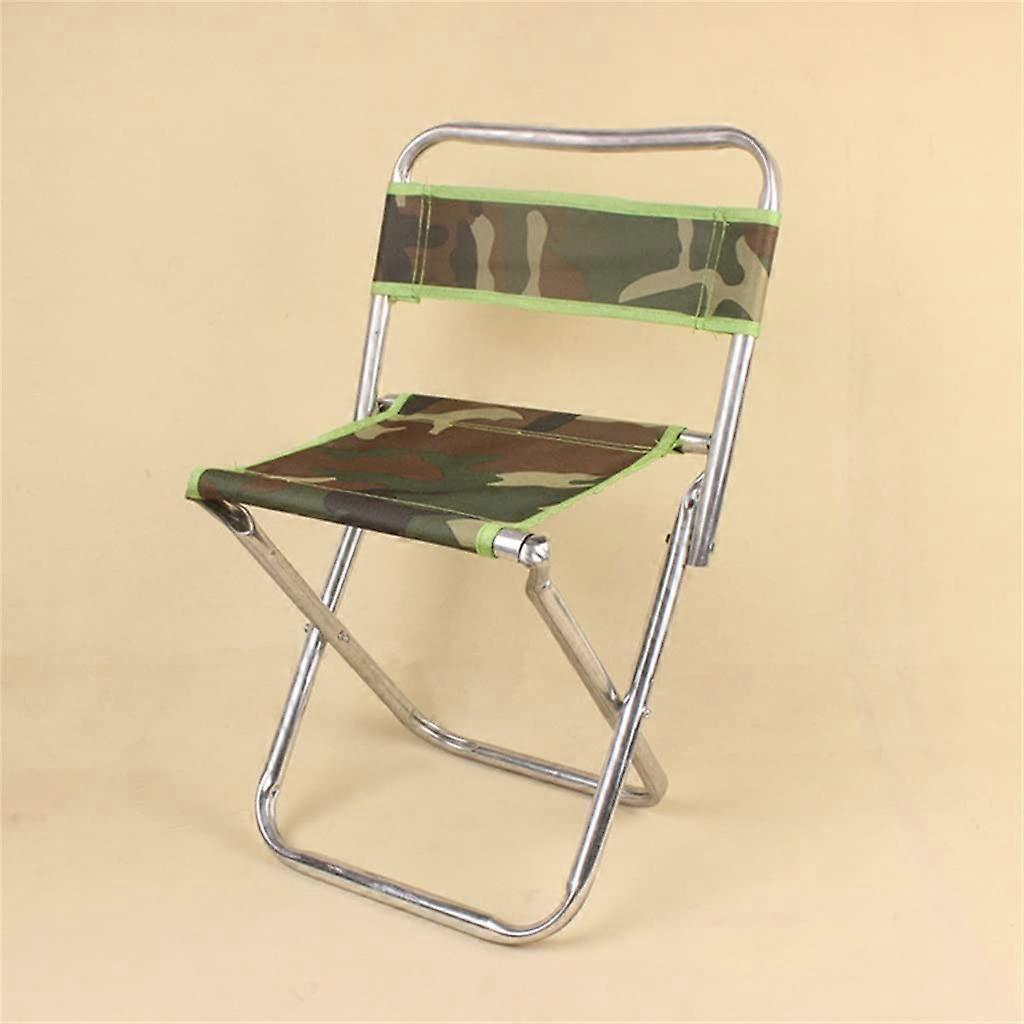 Portable Folding Chair For Camping And Outdoor Use Large Backrest Foldable For Fishing And Leisure