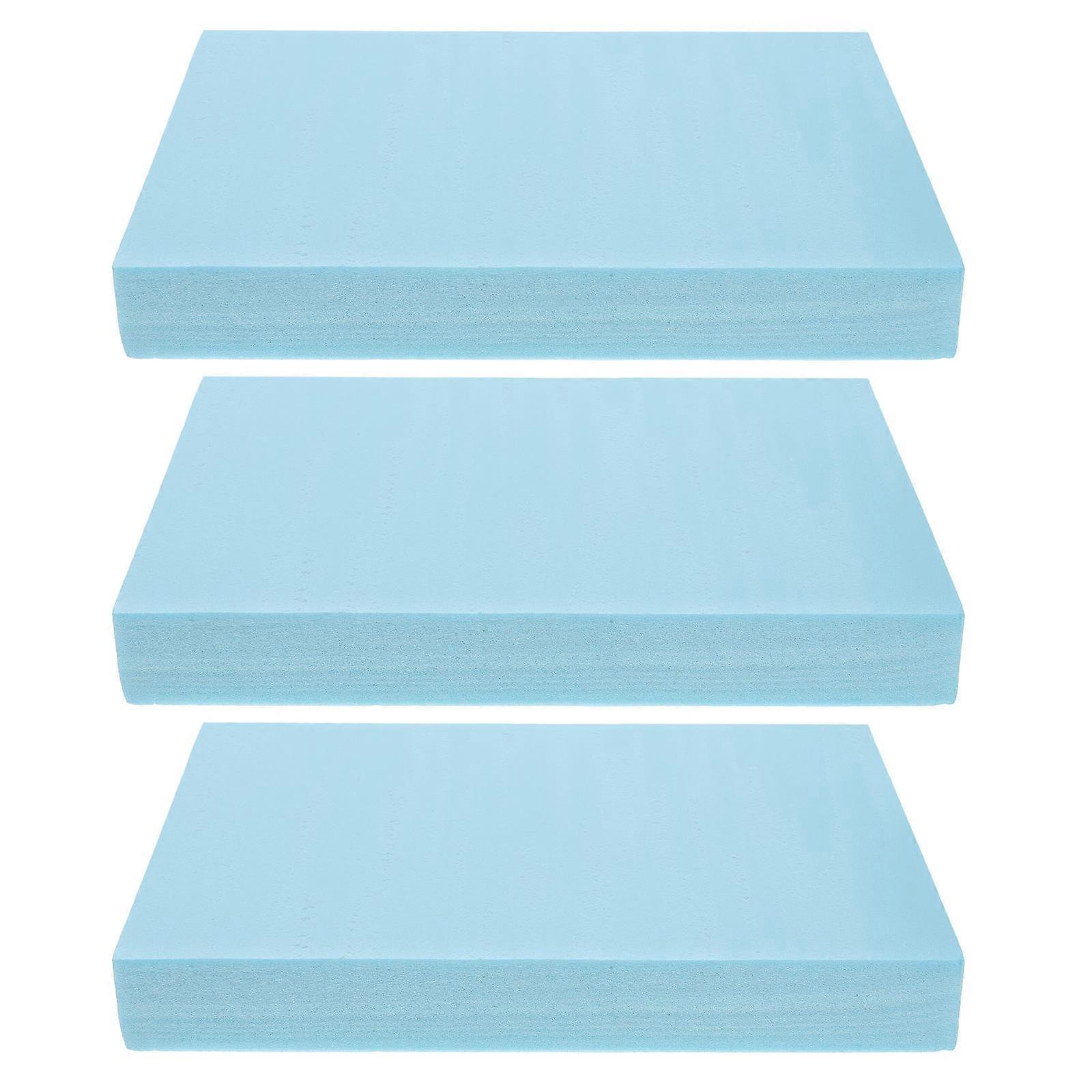 3pcs High Density Polystyrene Foam Boards for DIY Crafts, Model Making, Handicrafts, and Sculpture Projects – Lightweight and Durable Material for