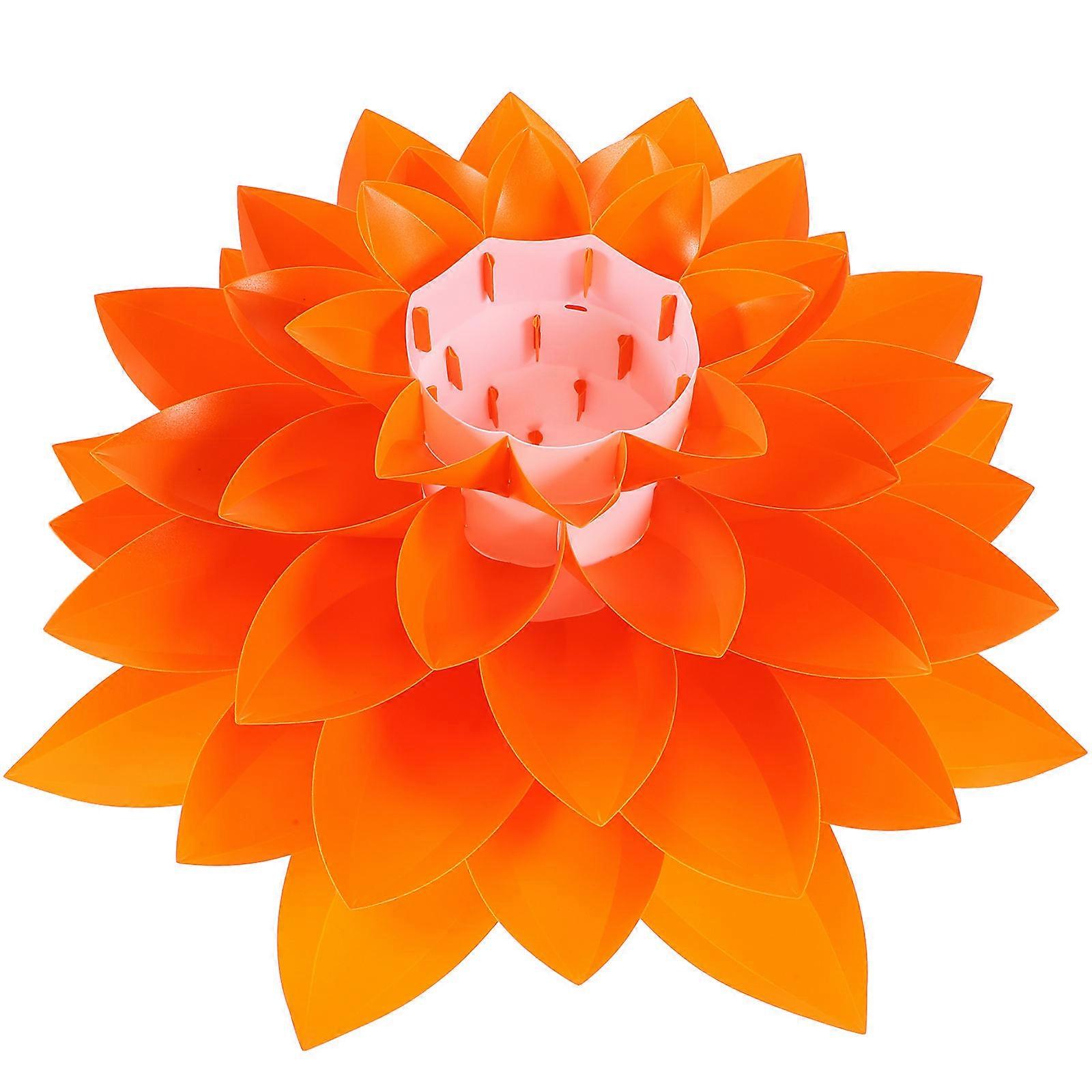 Pendant Lamp Shade Lotus Chandelier Diy Pendant Lampshade Parties and Events 38x38x25cm E27 Screw Installation 1Set