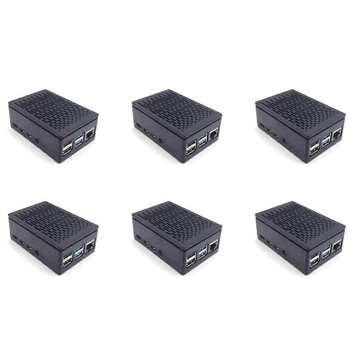 6X for Case Shell Box Enclosure Installable Cool Fan Aluminum HeatSink Enclosure for 4B