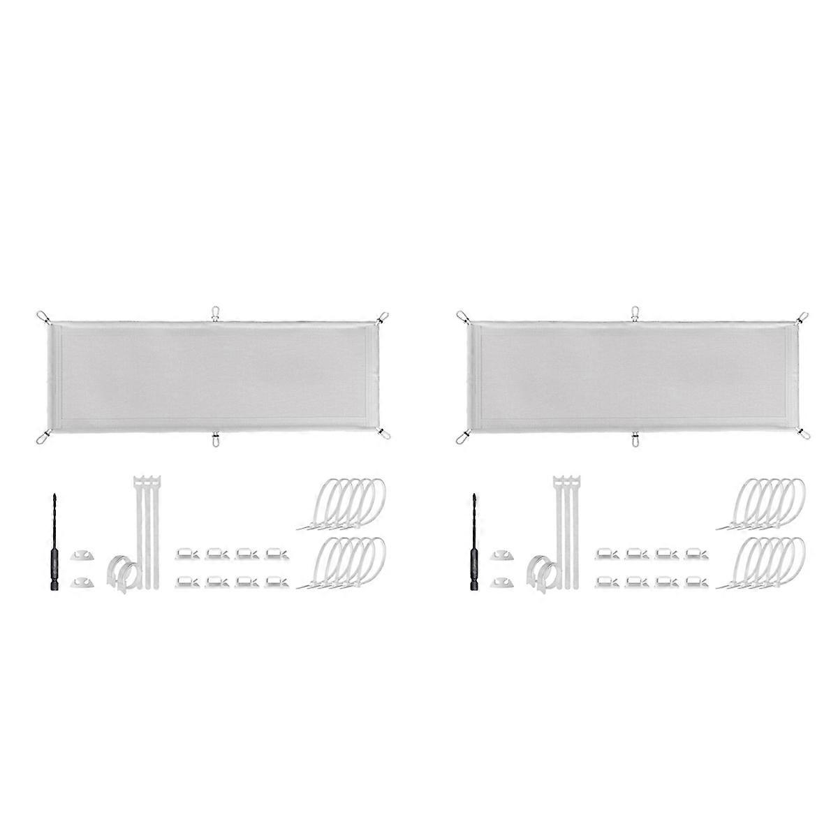 Cable Management Net, Flexible Under Desk Cable Management Tray A