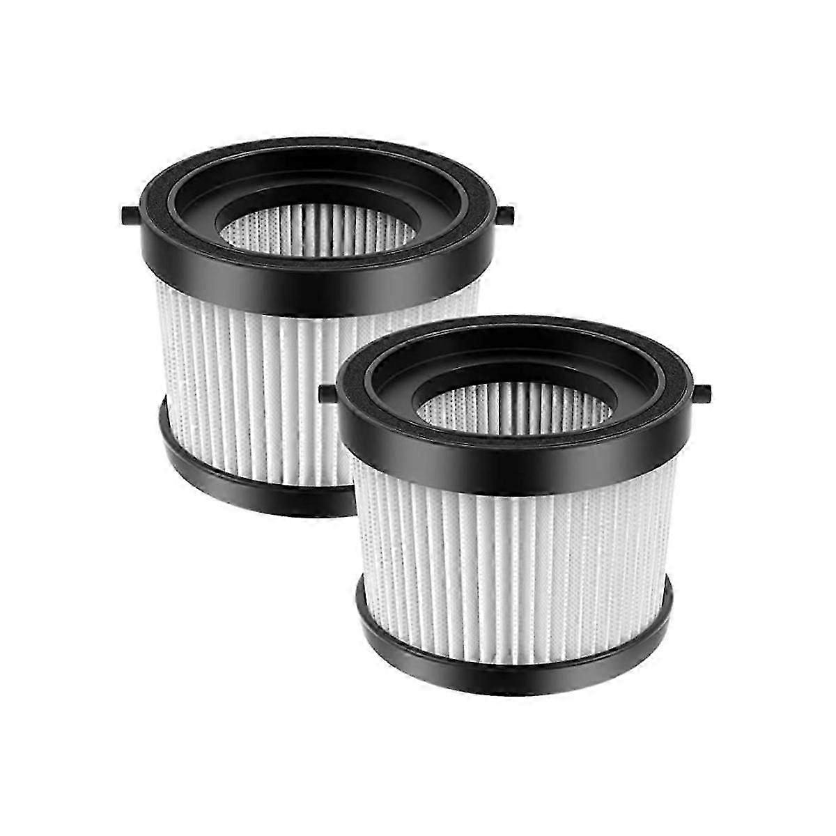 2Pcs HEPA Replacement Filter for DCV501HB 20V Cordless Handheld Vacuum, with Black Gasket, Part DCV