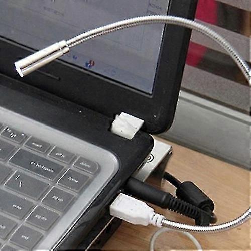 3 x draagbare verstelbare handige LED-licht USB-lamp voor laptop notebook pc-computer
