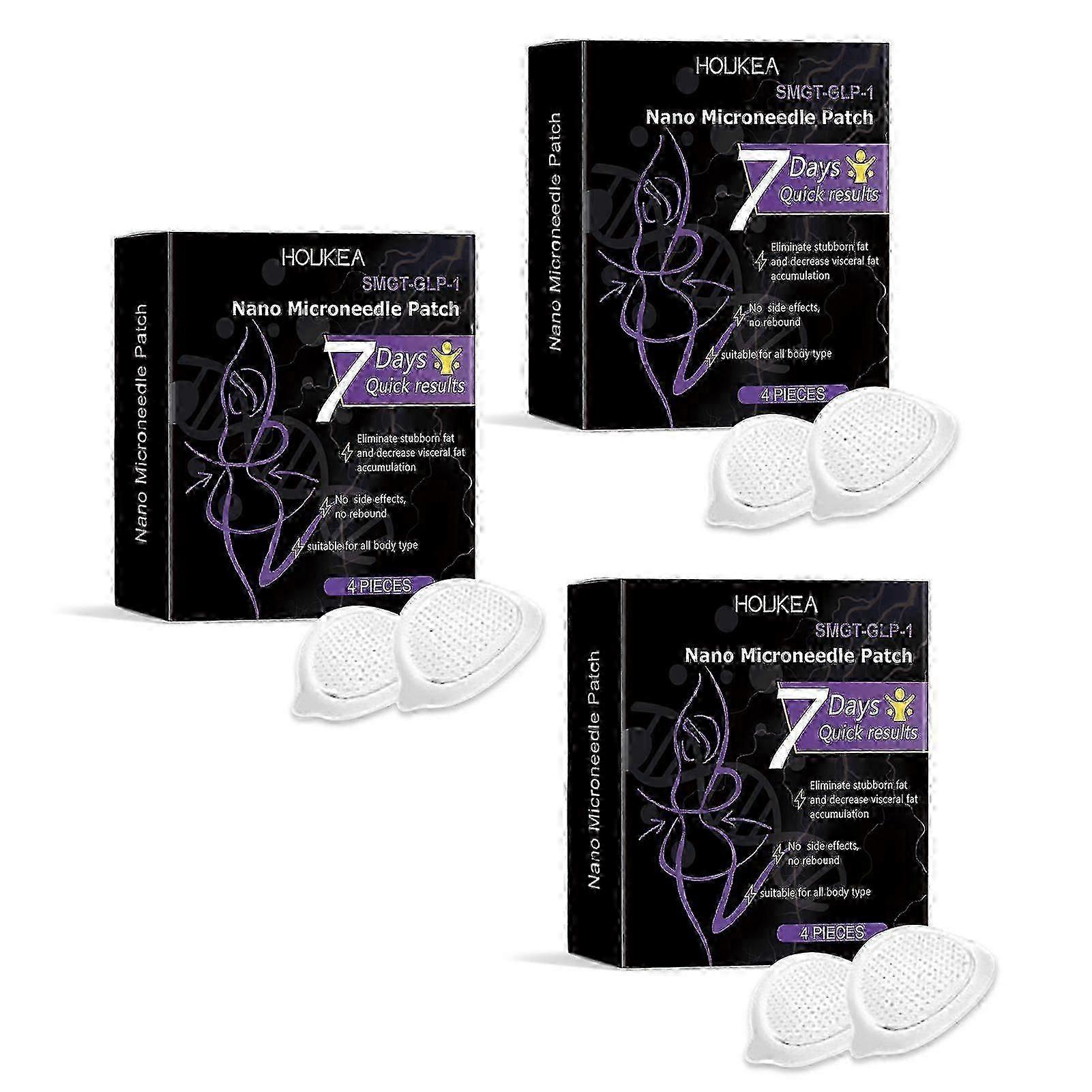 7 Days Nano Microneedle Patch, Microneedlepatch Ultra-Thin Painless Microneedles for Adults