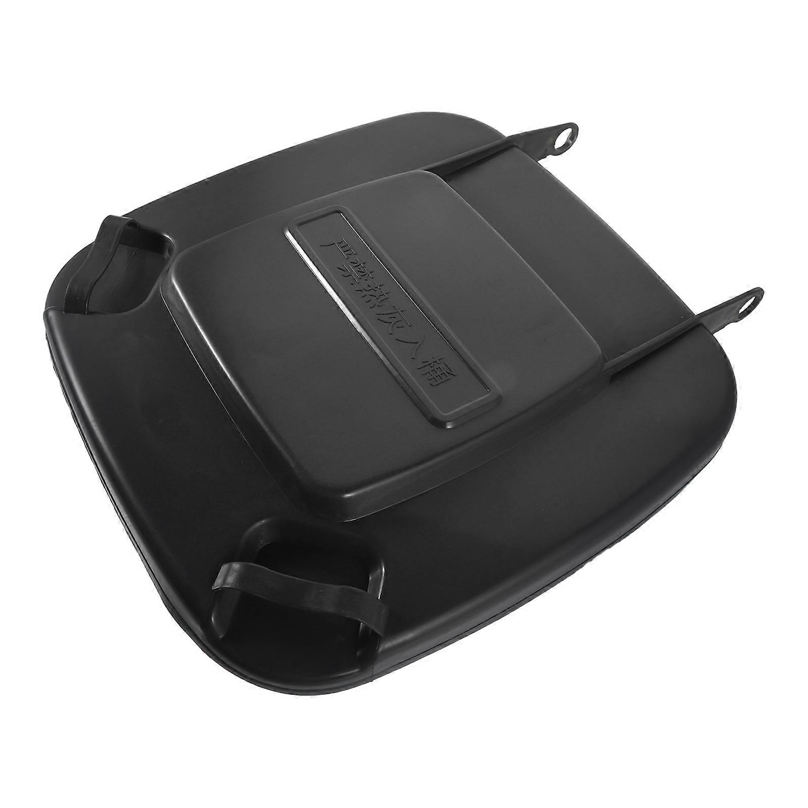 Plastic Trash Can Lid Replacement – Flip Cover for Indoor/Outdoor Waste Bins, Odor Sealing, Easy to Clean, User Friendly Design