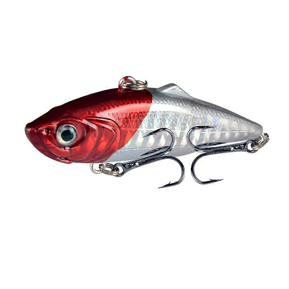 Vibration Angelköder 6cm 11g Long-Distance Rattlin Artificial Wobbler Hard Plastic Bait for Carp Fishing (Color 10)