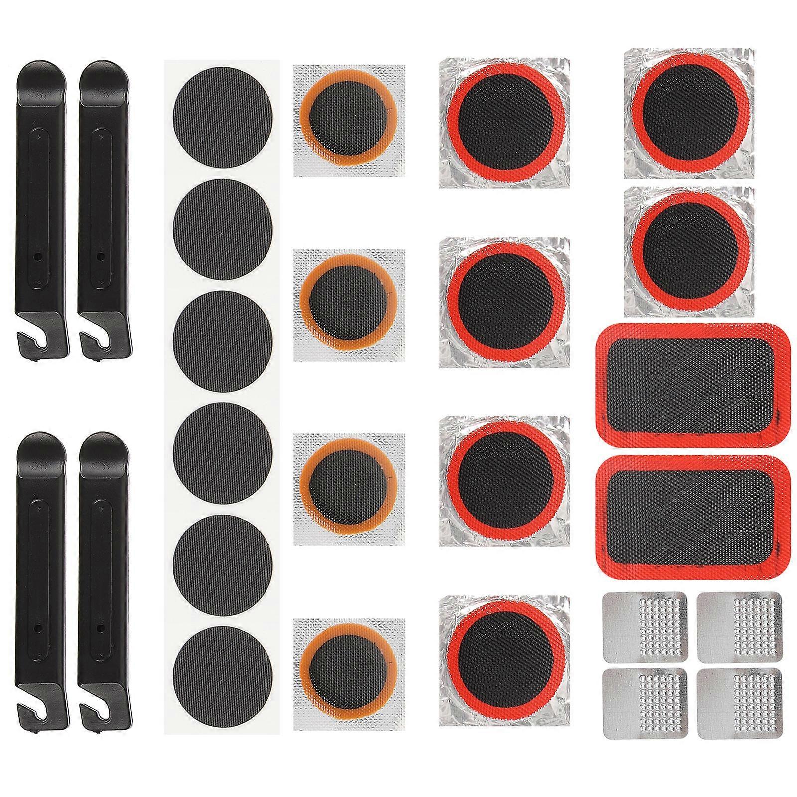 Patch Tire Repair Tool Bike Repair Patches DIY Enthusiasts 2.50X2.50X0.10cm -free Patching 1Set