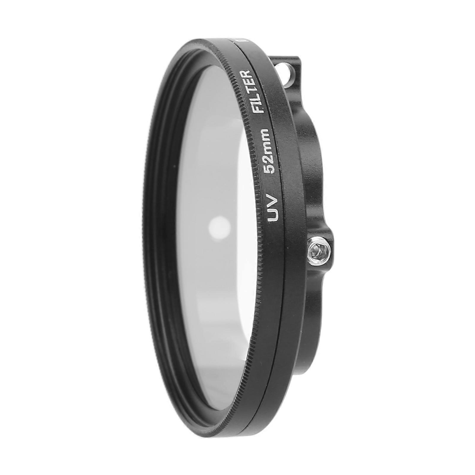 52mm CPL Polarizing Filter for Action Camera Lens, Optical Glass, with UV Filter Adapter Frame, for HERO 9 Black, 10 Black, 11 Black