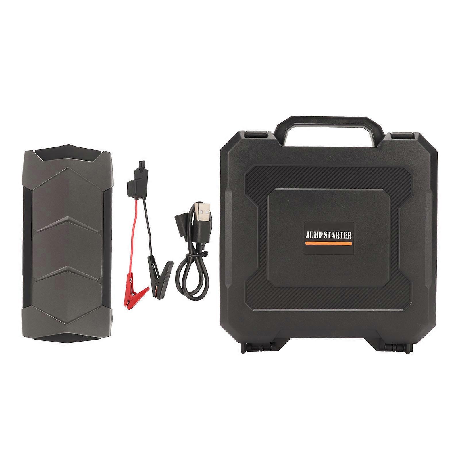 Jump Starter 800A 10800mAh 12V Portable with LED Light Emergency Power Bank for 7.2L Gasoline 5.5L Diesel Engine