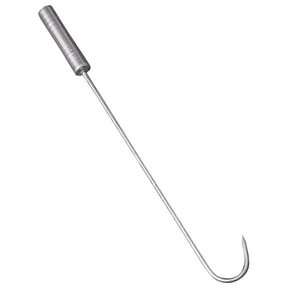 Wear-Resistant Meat Hook Flipper Meat Hook Flipper Food Preparation Restaurant Kitchens Long Handle 1Pcs