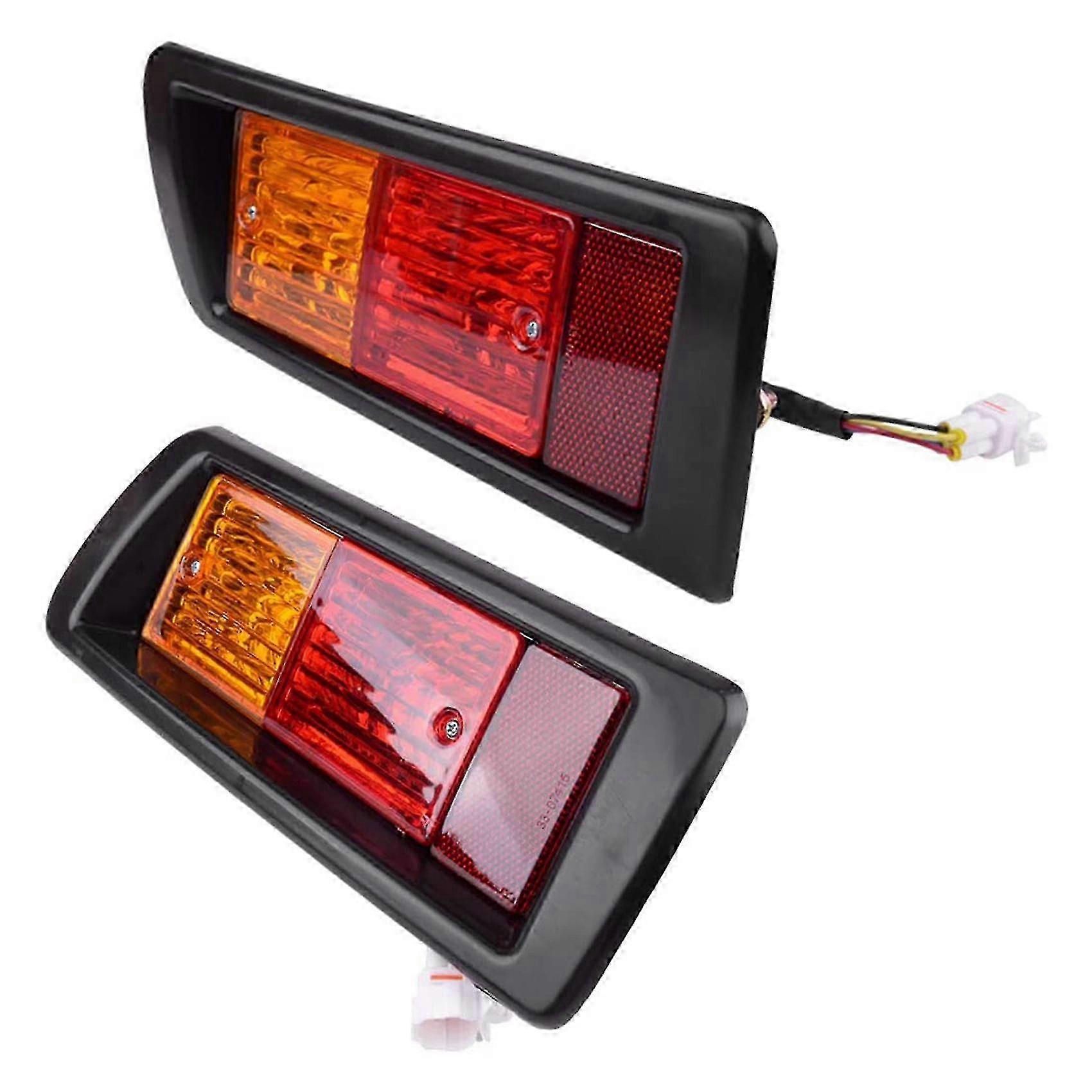 1 Pair Tail Bumper Rear Fog Lights Lamp 81550-60440 81550-60520 Suitable for a Certain Brand Land Cruiser Prado Fj90/95-XinHan