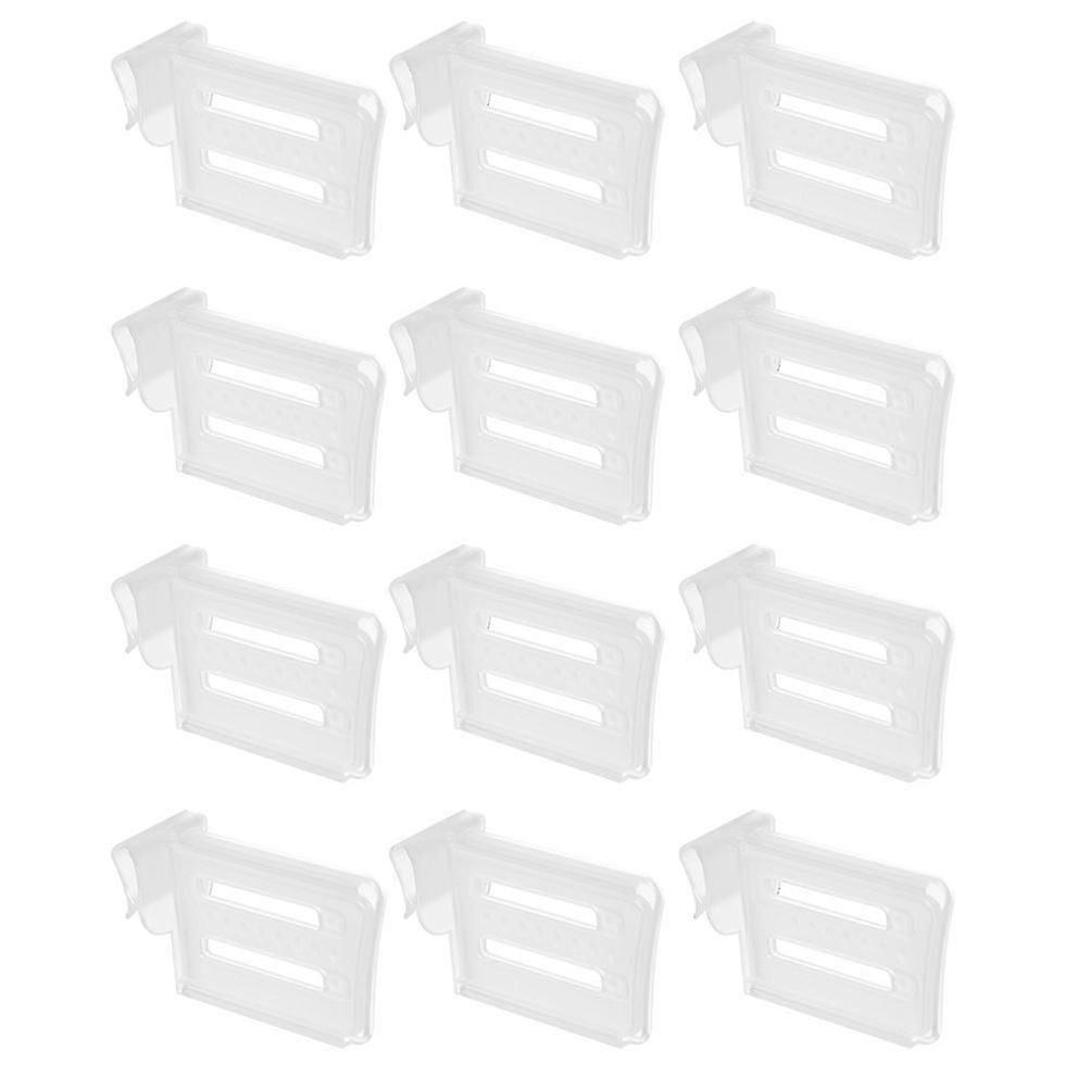 12pcs Refrigerator Side Door Divider Partition Clasp Classification Partition Boards