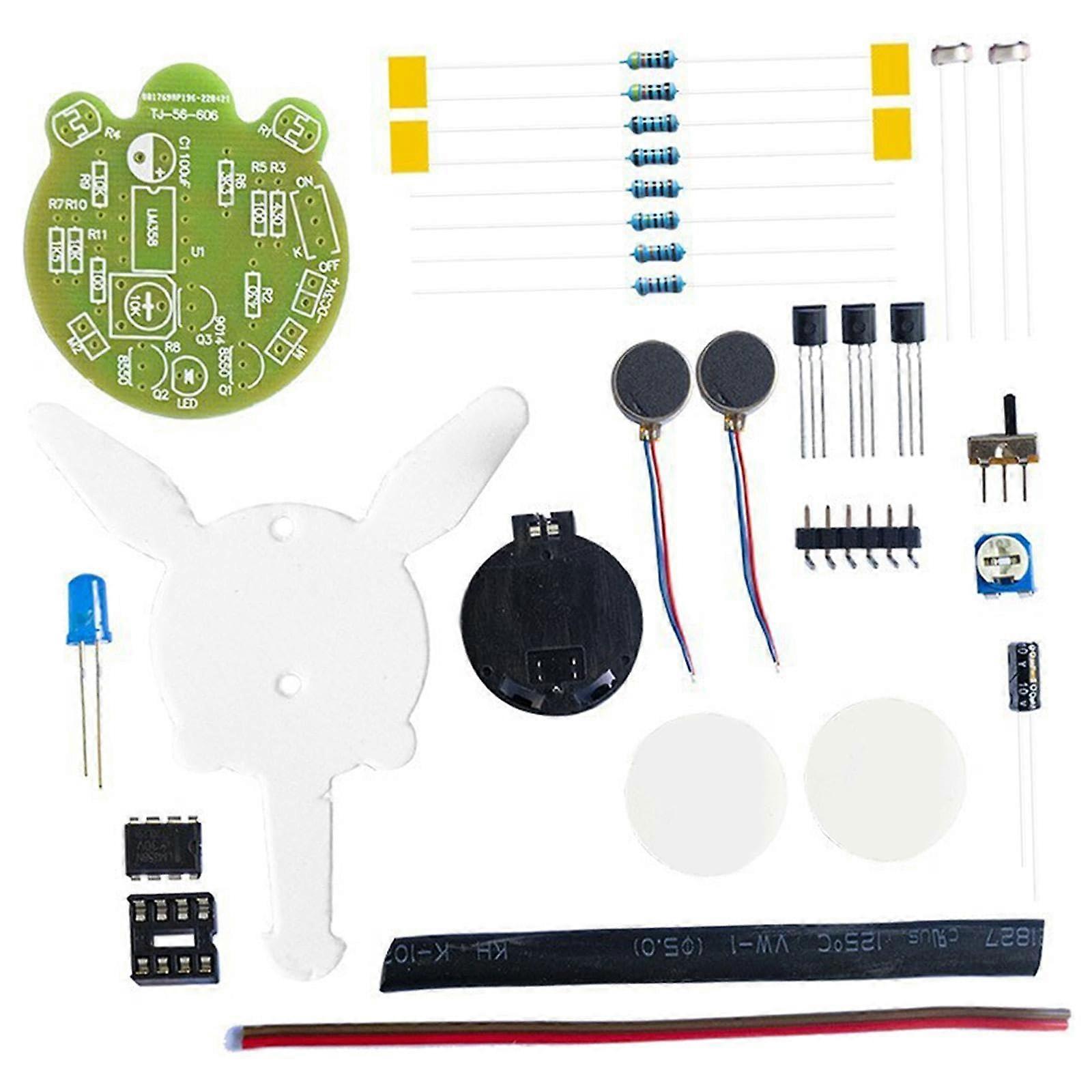 Light-Sensitive DIY Electronics Kit for Beginners, Creative Soldering Project for School Students, Fun and Educational