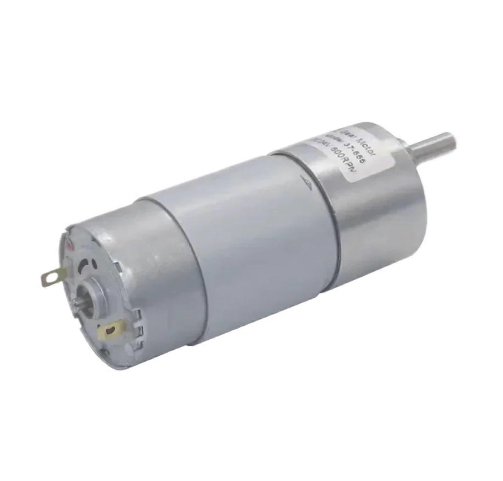 JGB37-555 DC Gear Motor 6 RPM 12V High Torque Low Speed Micro Gearbox For Robotic Arm 555 Gear Reduction