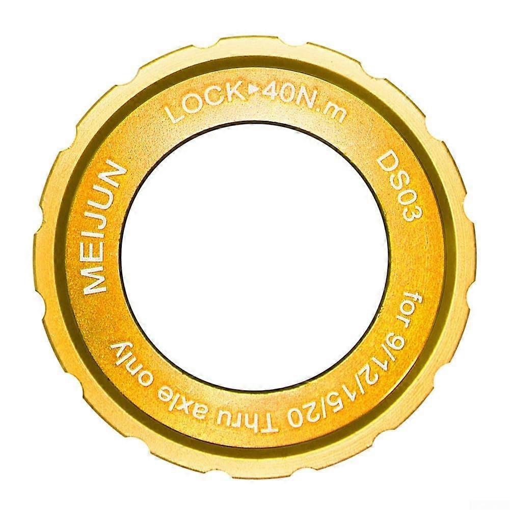 Merkezi kilitleme koruması, paslanmaz çelik merkezi kilitleme, merkezi kilitleme disk fren kapağı, disk fren aleti, bisiklet aksesuarları (altın).