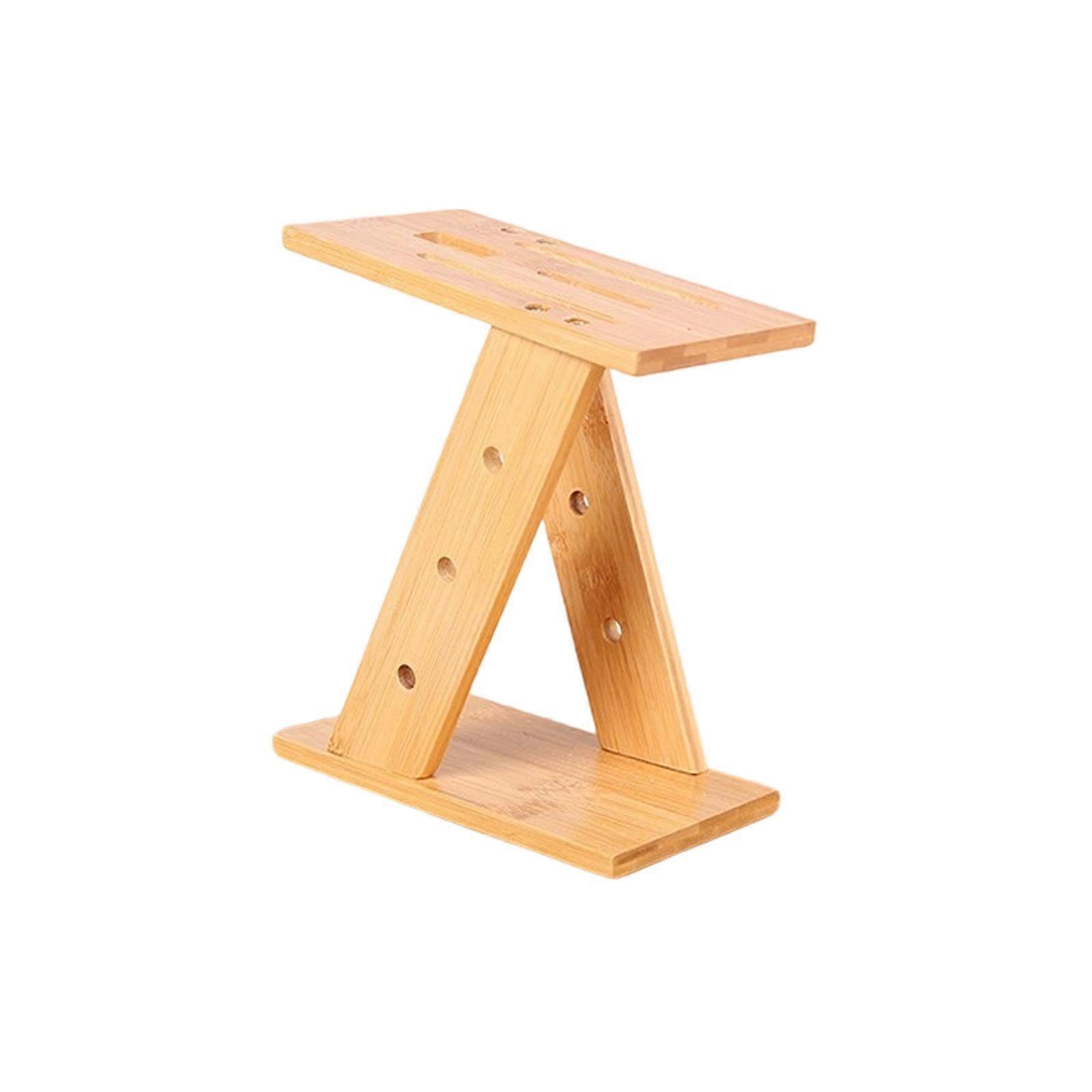 Natural Bamboos Cutter Holders And Kitchen Tool Organizers Space Saving Design Stand Rack For Safe Utensils Storage