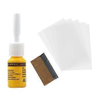 1 Conjunto de Fluido de Reparo de Rachaduras Eficiente Anti-riscos DIY Auto Pára-brisa Rachado Ferramenta de Reparo Cuidados com o Carro