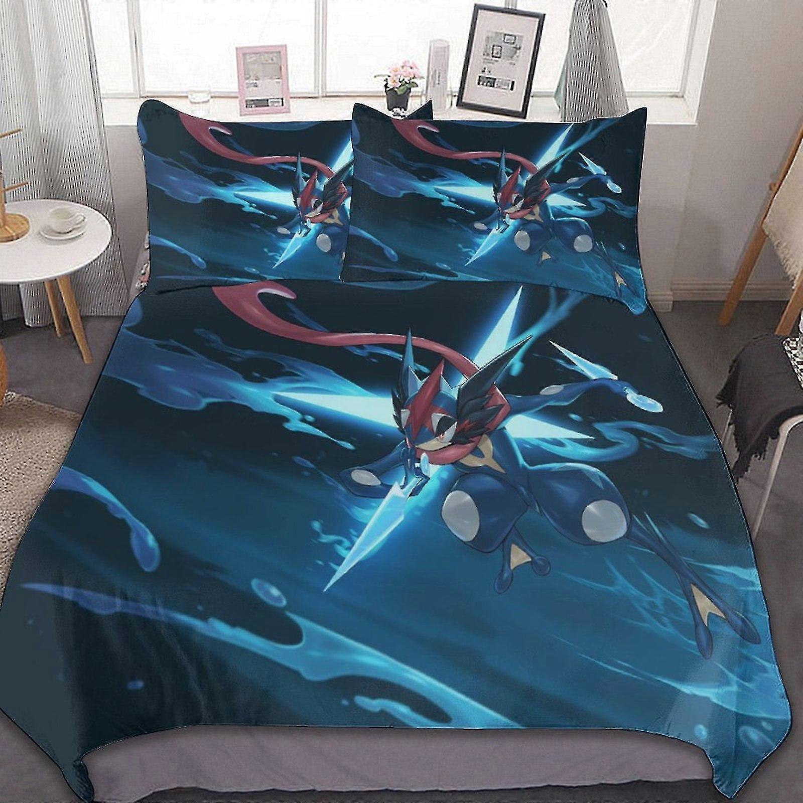 Comfortable Soft 3 Pieces Bedding Set for Decoration with 1 Duvet Cover and 2 Pillowcases