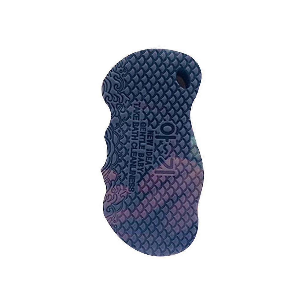 4-Color Bath Sponge, Softened Upon Use, Antibacterial Design