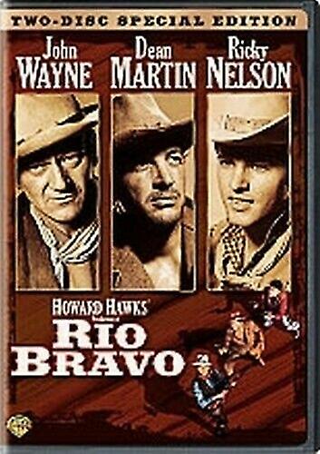Rio Bravo DVD (2007) John Wayne Hawks (DIR) cert PG 2 discs - Region 2