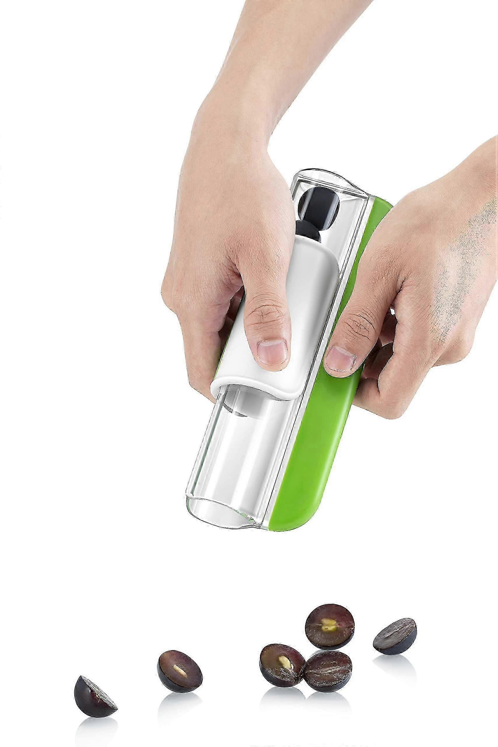 Tomato Slicer Zip Slicer Grape Cutter Tomato Cutter Grape Slicer Strawberry Vegetable Salad Slicer