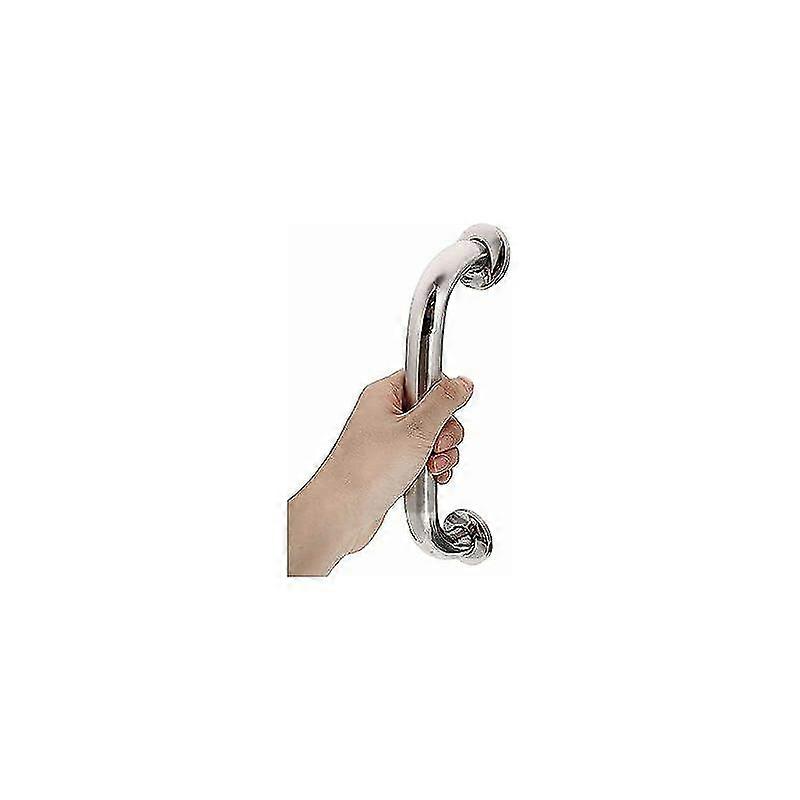 30cm Matte Stainless Steel Shower Grab Bar, Non-Slip Safety Handle, Towel Rack