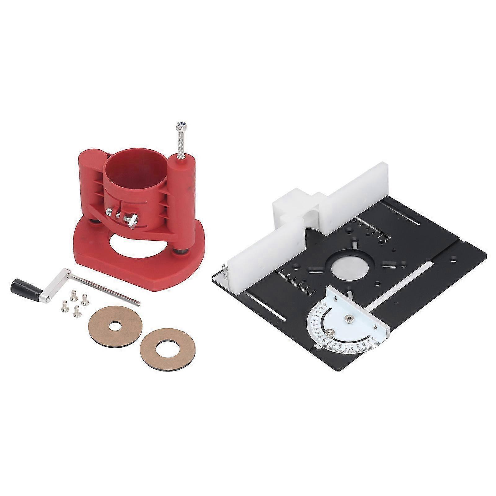 Router Lift Base Router Lifting System Kit Router Table Saw Insert Base Plate For Woodworking