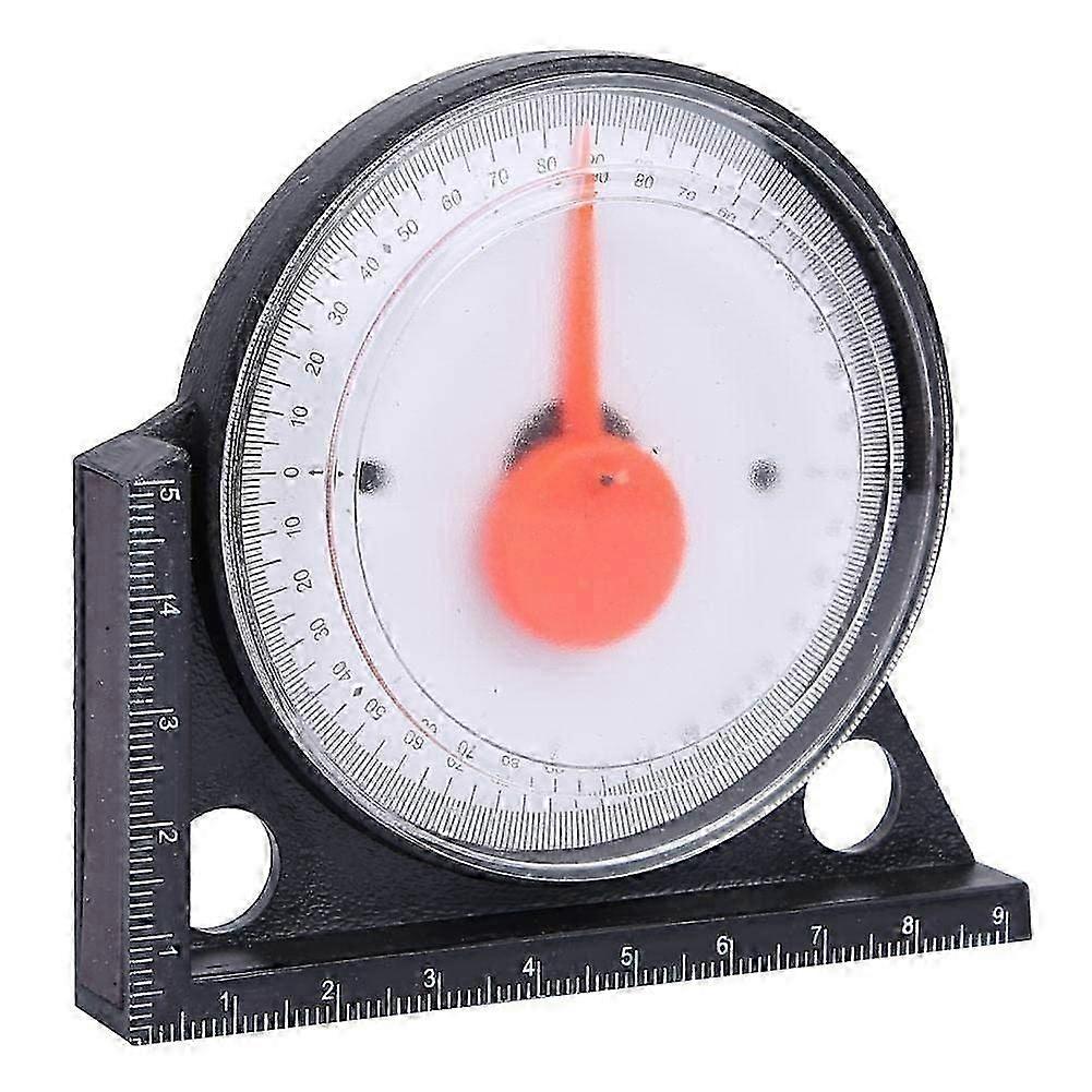 Inclinometer Inclinometer Angle Gauge Multifunctional Plastic Angle Finder Level Meter Measuring Tool.